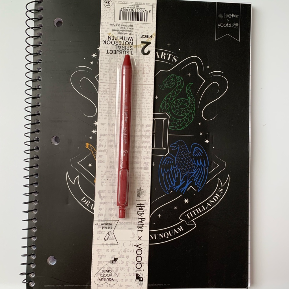 Harry Potter Notebook and Pen Set
